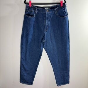 LL Bean Original Fit Jeans 18W Lined Cotton Straight Leg Relaxed Plus Size